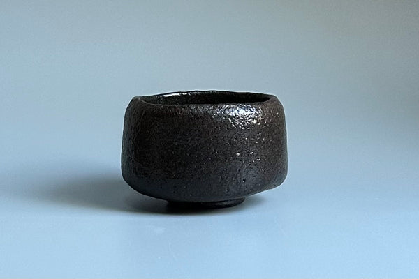 Japanese Tea Bowl, Black Raku, Tayuhguro, Chojiro  copy