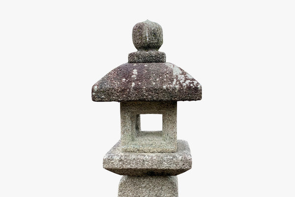 Japanese stone Lantern,Oribe-doro