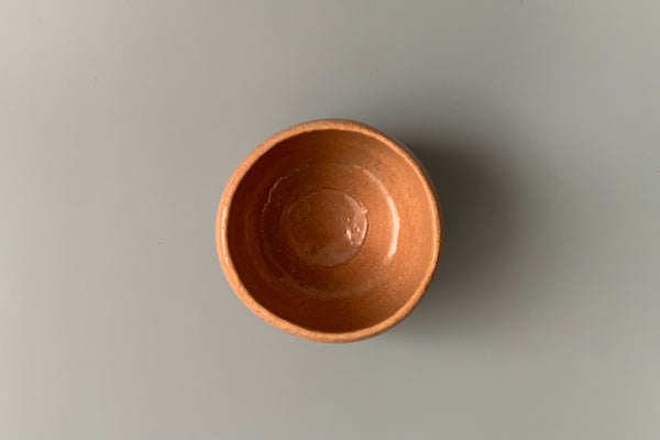 Japanese Tea Bowl, Raku Ware, Red Raku, Honami Koetsu, Bishamondo Copy