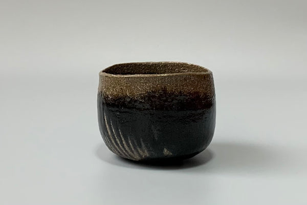 Japanese Tea Bowl, Raku Ware, Black Raku, Honami Koetsu, Amagumo Copy